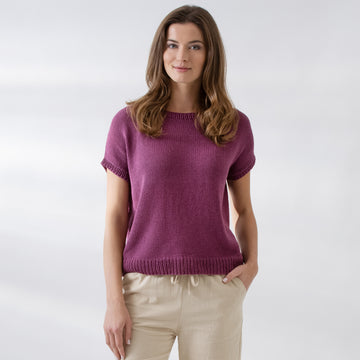 String Beth Tee Jumper Knitting Pattern