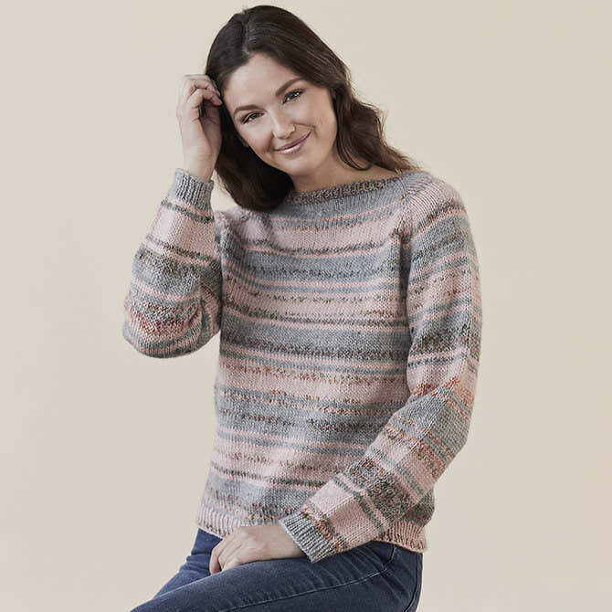 Tahki Yarns Silverthorne Pullover Knitting Pattern