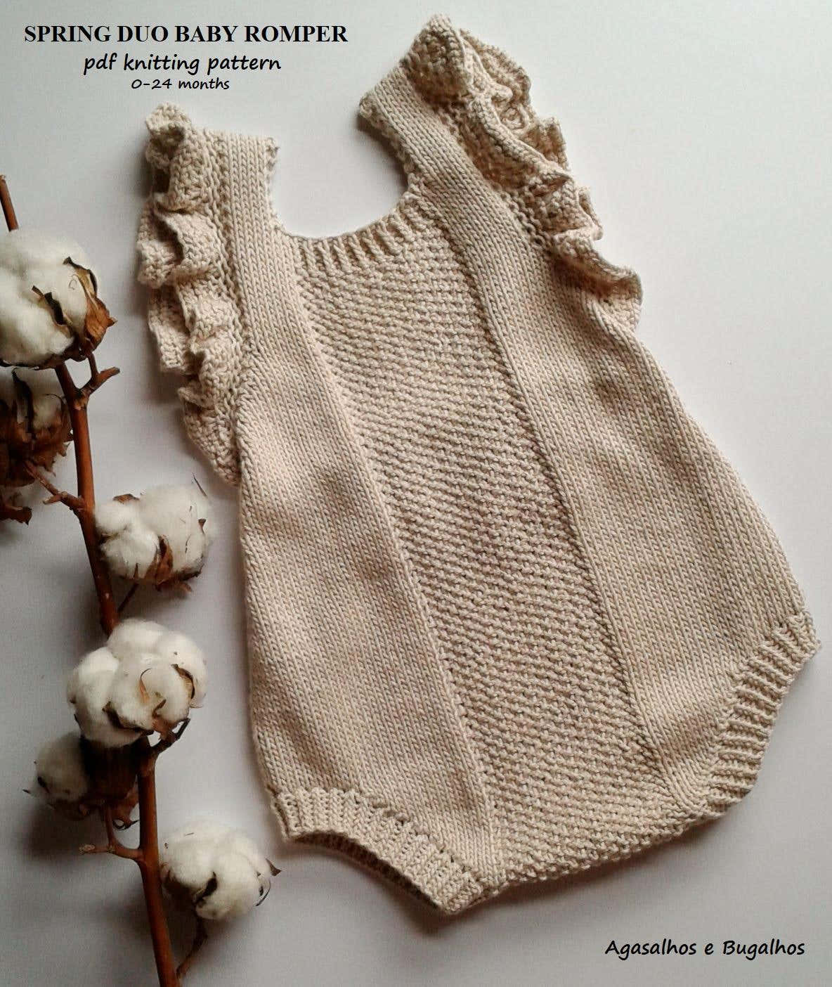 Spring Duo Baby Romper | 0-24 months