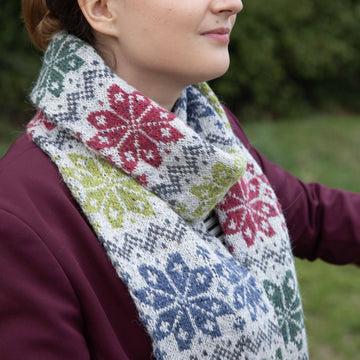 Snow Crystal Scarf