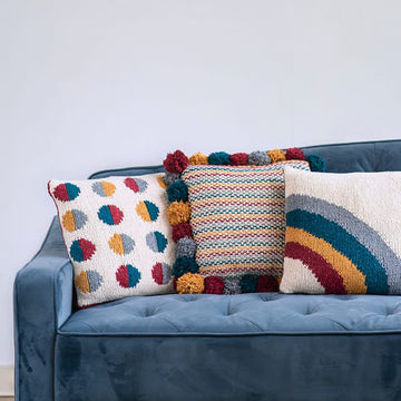 Lilo Lina Linde Cushions in Berroco  Remix Chunky PDF