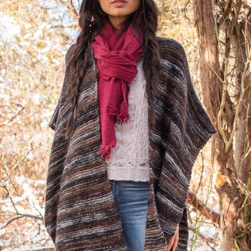 Jolana Poncho Cape Knitting Pattern
