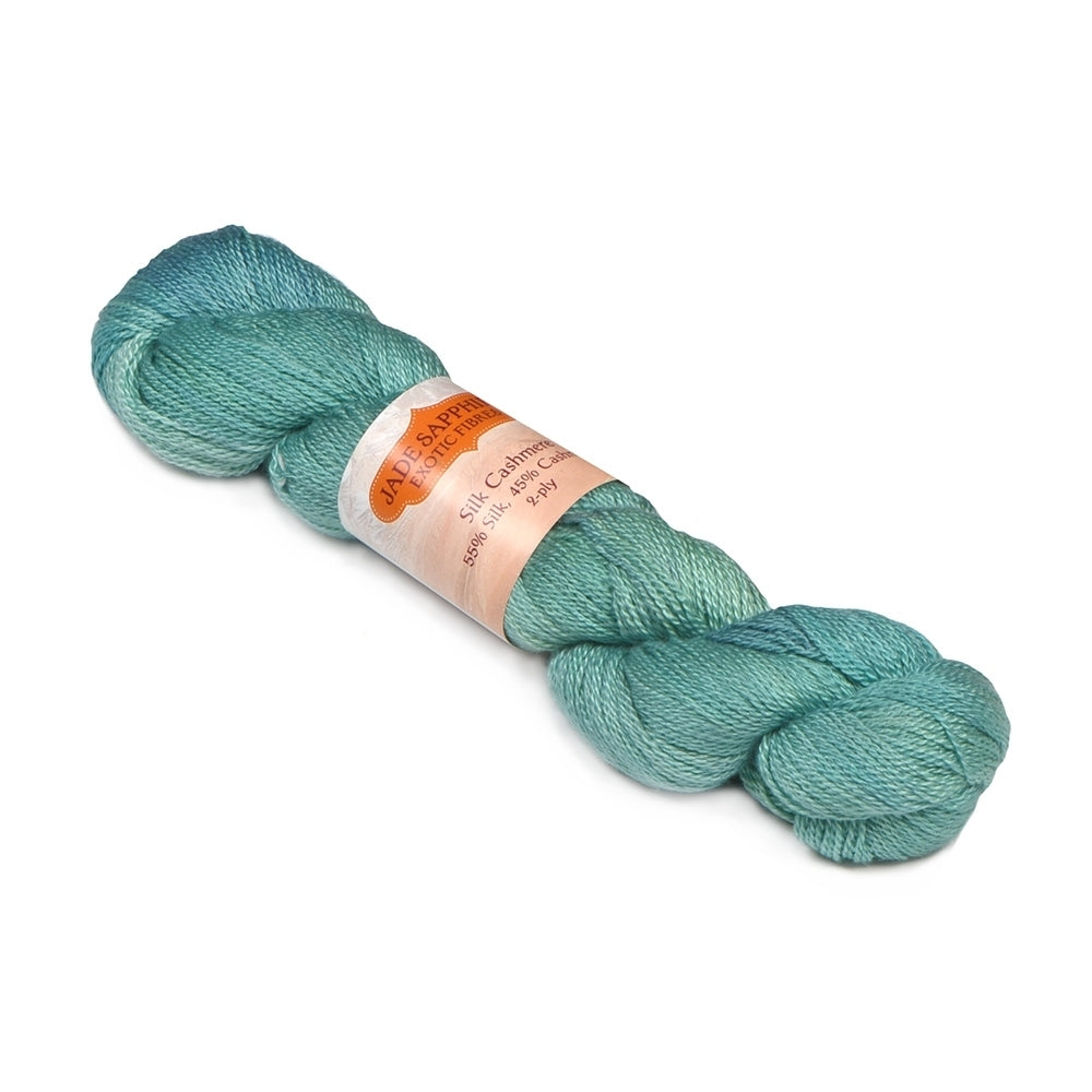 Jade Sapphire Silk Cashmere Yarn - Silk Lace