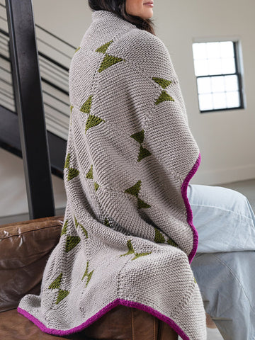 Peggy Blanket in Berroco Vintage Chunky PDF