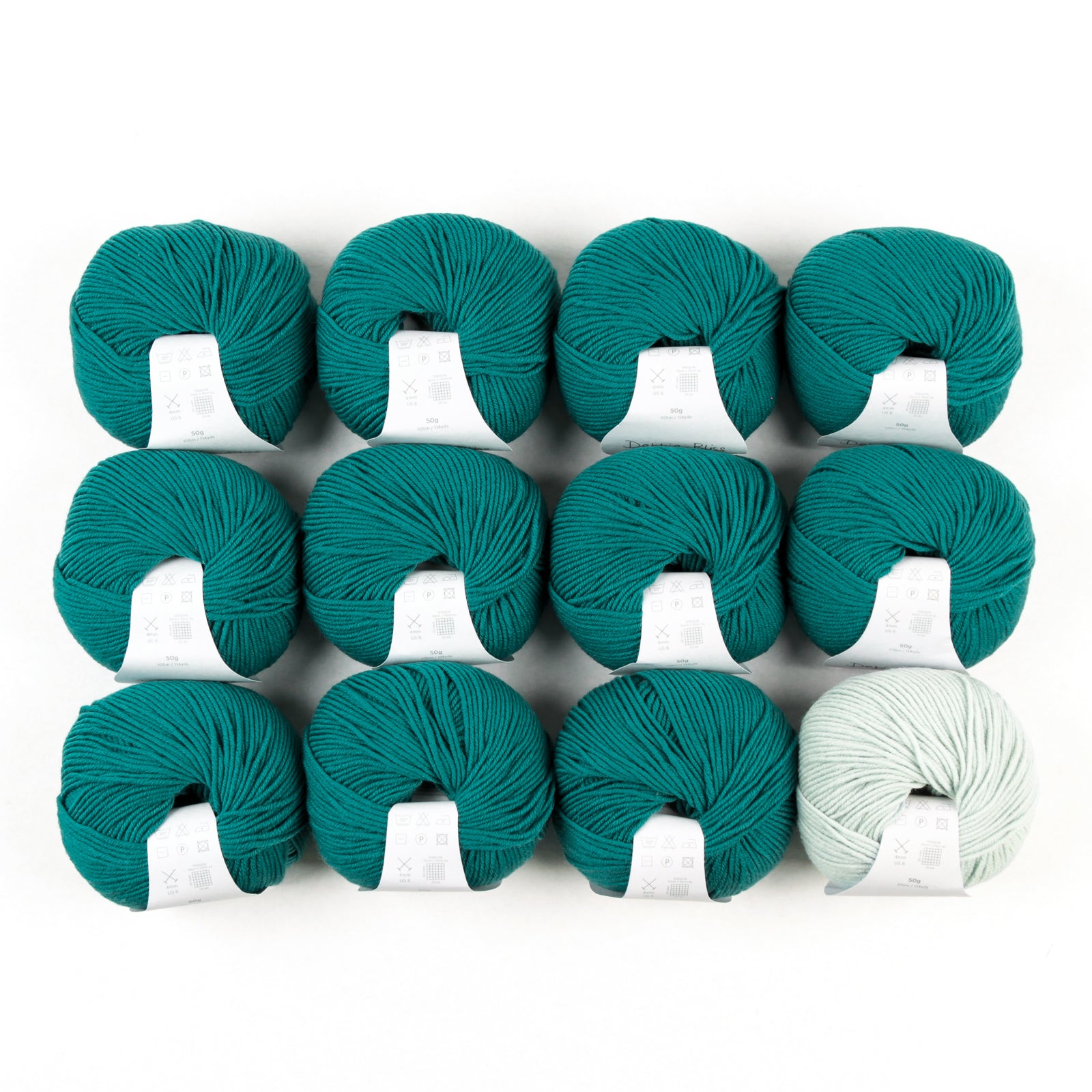 Debbie Bliss Winter Blanket Knitalong Yarn - Merino Wool DK