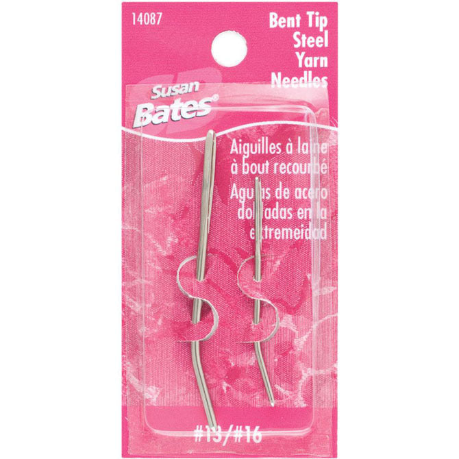 Susan Bates Bent Tip Steel Yarn Needles