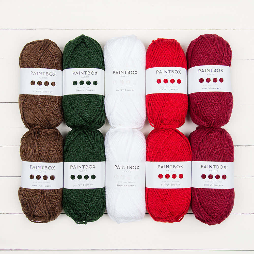 Paintbox Yarns Simply Chunky 10 Ball Color Packs Yarn - Acrylic Chunky