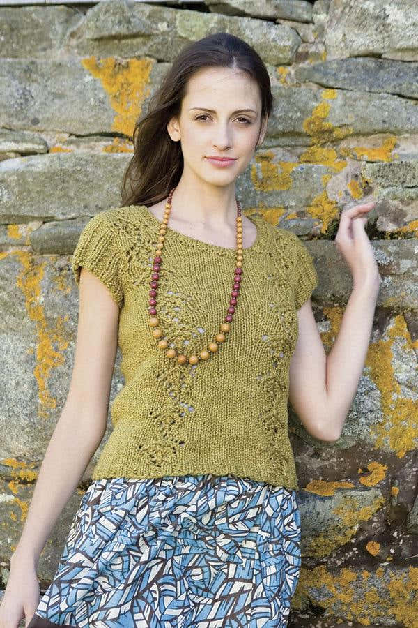 Sprout Tee with Lace