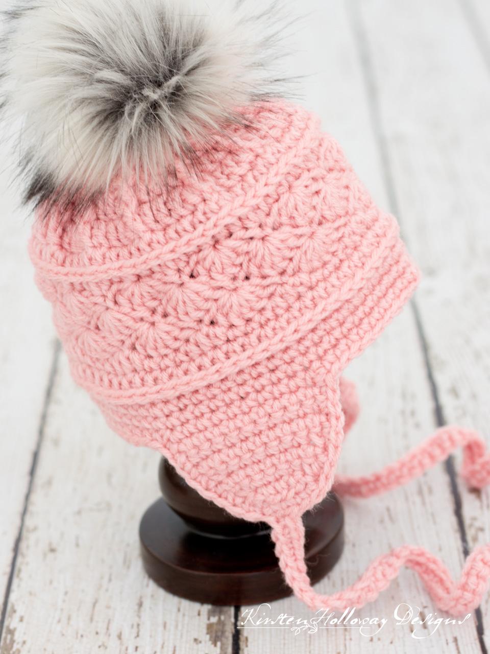 La Vie en Rose Earflap Hat