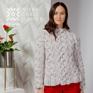 MillaMia Nikka Cable Jumper Knitting Pattern