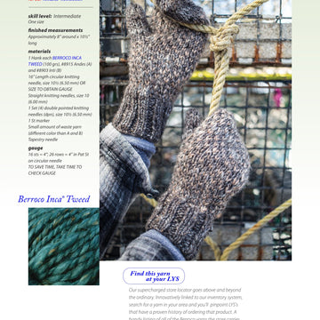 Berroco Sheehan Mittens Knitting Pattern