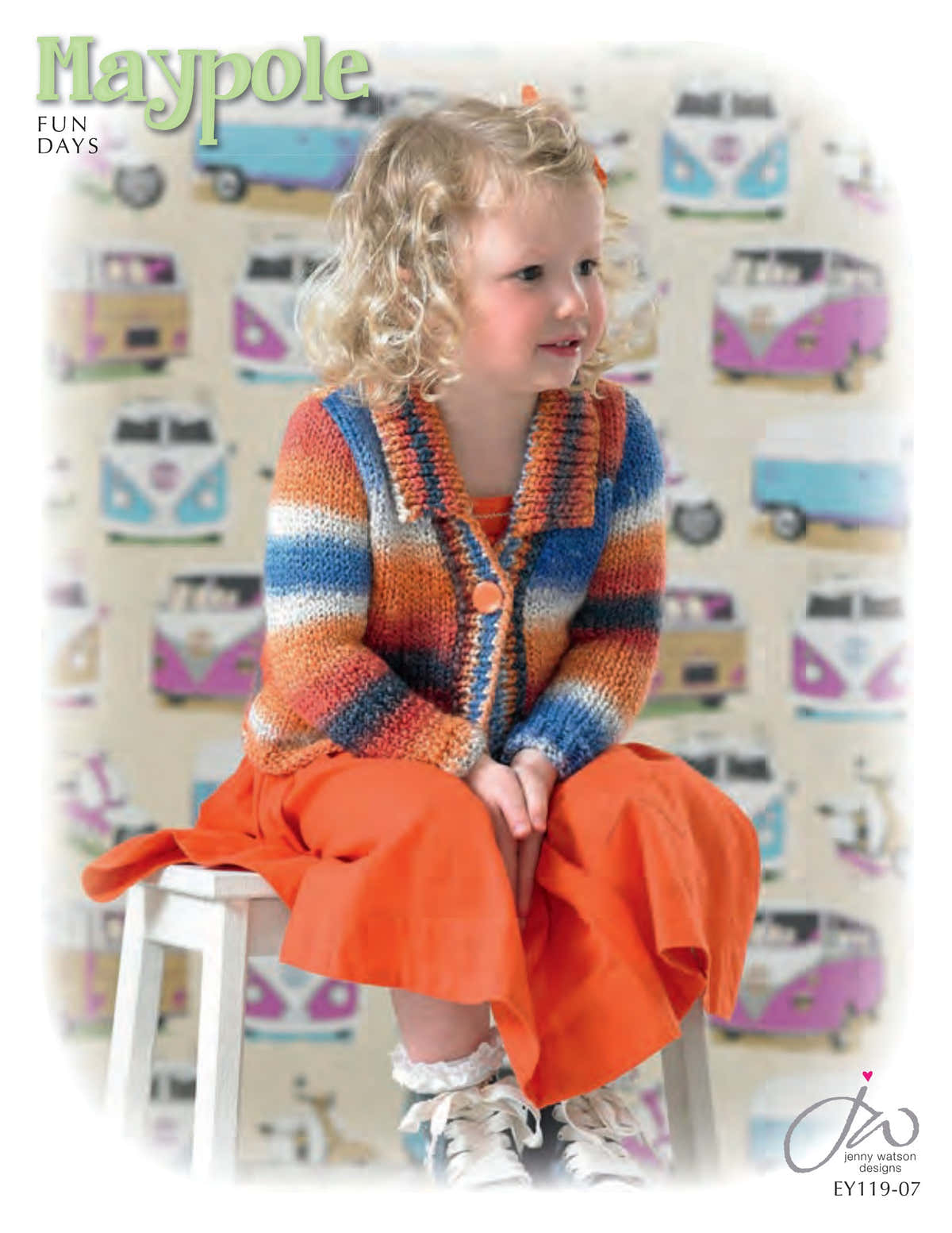 Euro Baby Fun Days Jacket Cardigan Knitting Pattern