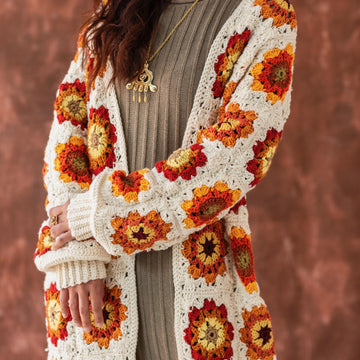 Flower Power Cardigan