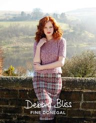 Debbie Bliss Vintage Leaf Knitting Pattern