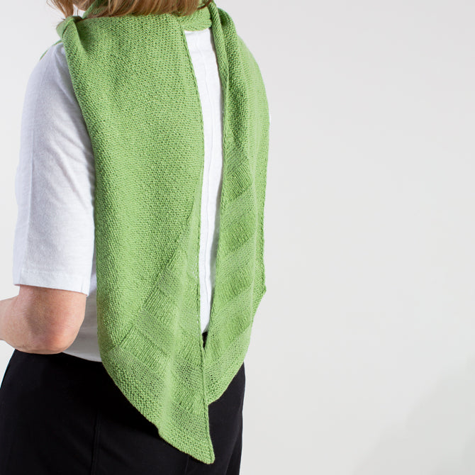 Shibui Knits Grass and Stone Scarf Knitting Pattern