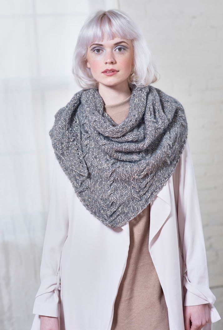 Gardon Shawl Wrap Knitting Pattern