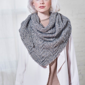 Gardon Shawl Wrap Knitting Pattern