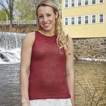 Valley Yarns Gallica Shell Knitting Pattern