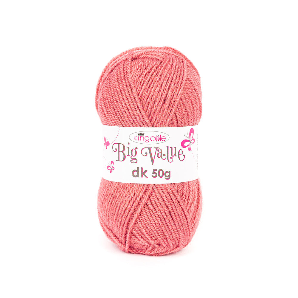 King Cole Big Value DK 50g Yarn - Acrylic DK