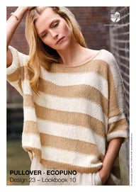 Lana Grossa 23 Pullover Jumper Knitting Pattern