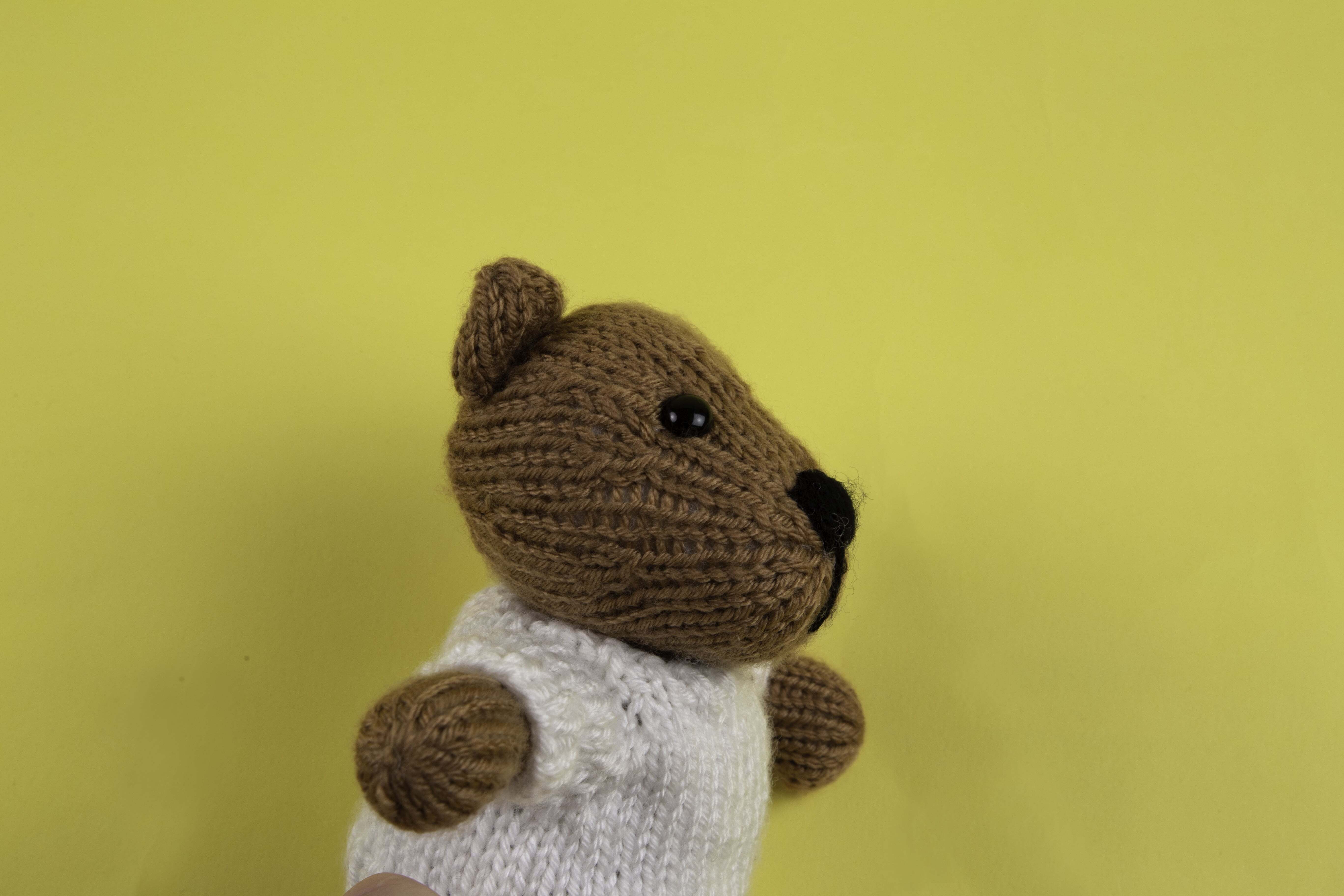 Deramores Bear Toy Knitting Pattern