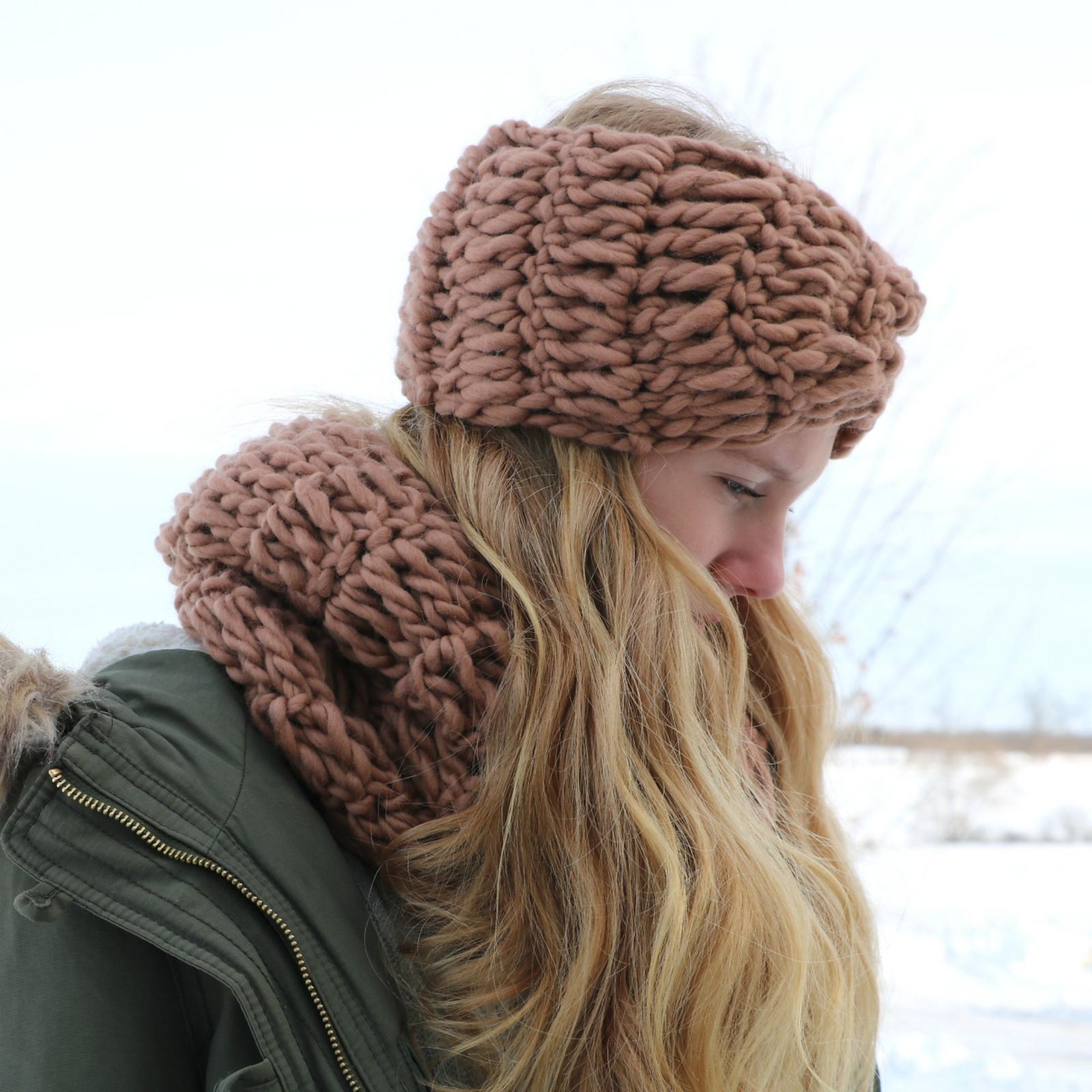 Copper Twist Headband & Infinity