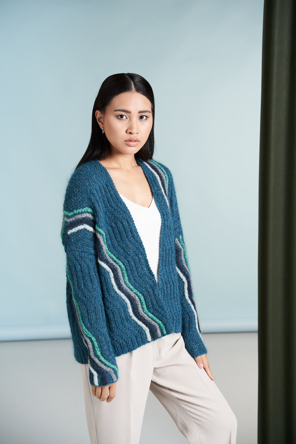 Rowan Lines Cardigan Knitting Pattern