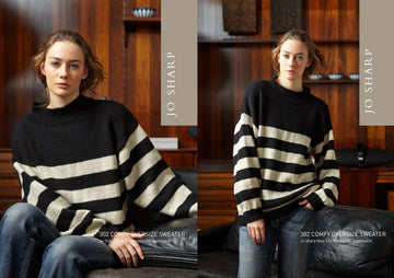 Jo Sharp Comfy Oversized Sweater Jumper Knitting Pattern