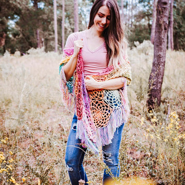 Milkweed Leaf Shawl
