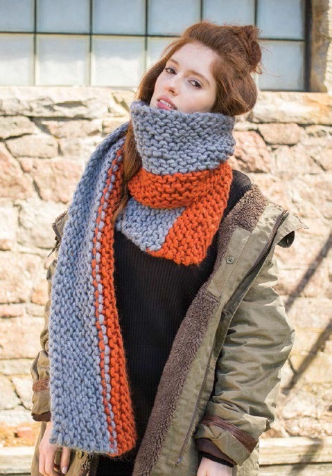 Berroco Dai Scarf Knitting Pattern