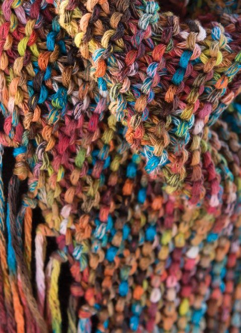 Cimone Shawl Scarf Knitting Pattern