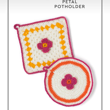 Paintbox Yarns Petal Potholder Crochet Pattern