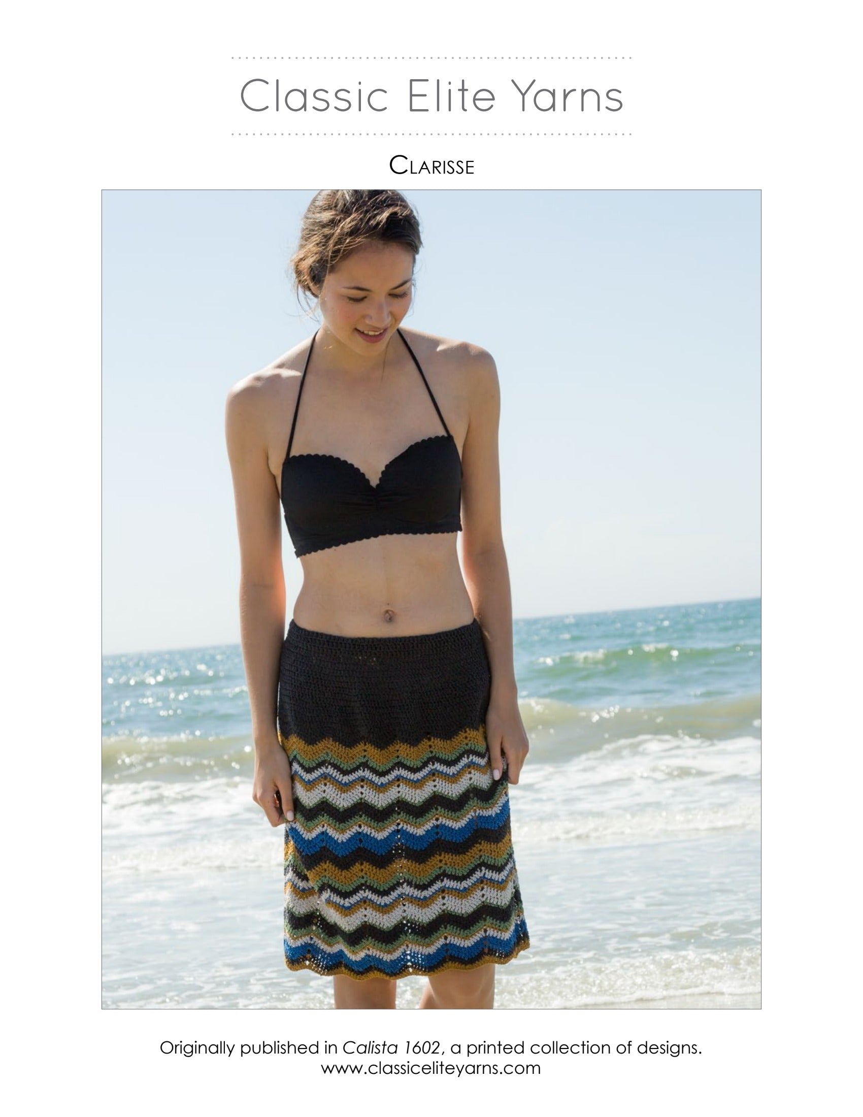 Classic Elite Yarns Clarisse Skirt Crochet Pattern