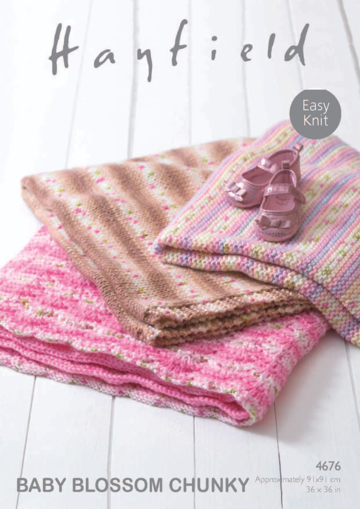 4676 Blankets Knitting Pattern