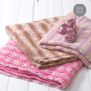 4676 Blankets Knitting Pattern