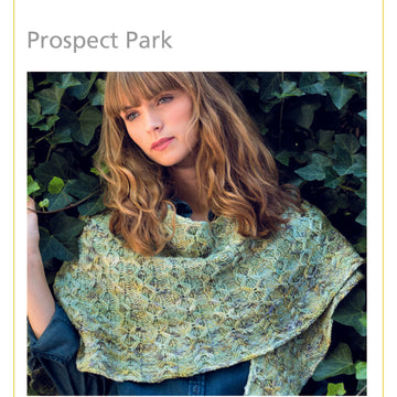 Prospect Park Shawl in Malabrigo Worsted - PDF