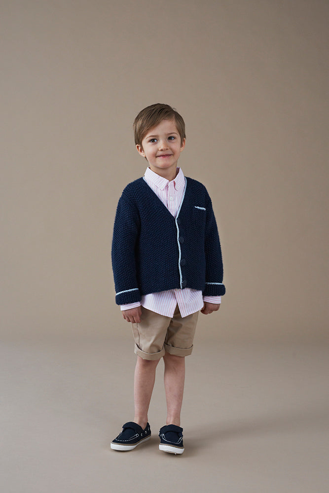 Debbie Bliss Nate Jacket Knitting Pattern