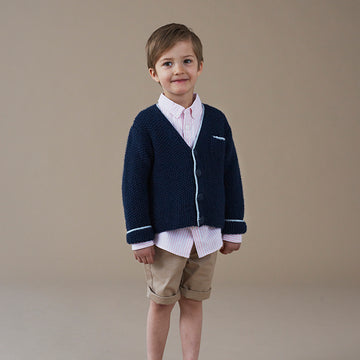 Debbie Bliss Nate Jacket Knitting Pattern