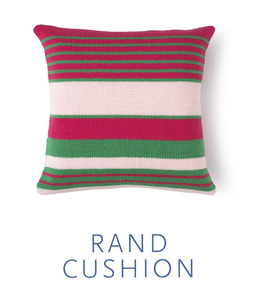 Rand Cushion Cover Knitting Pattern