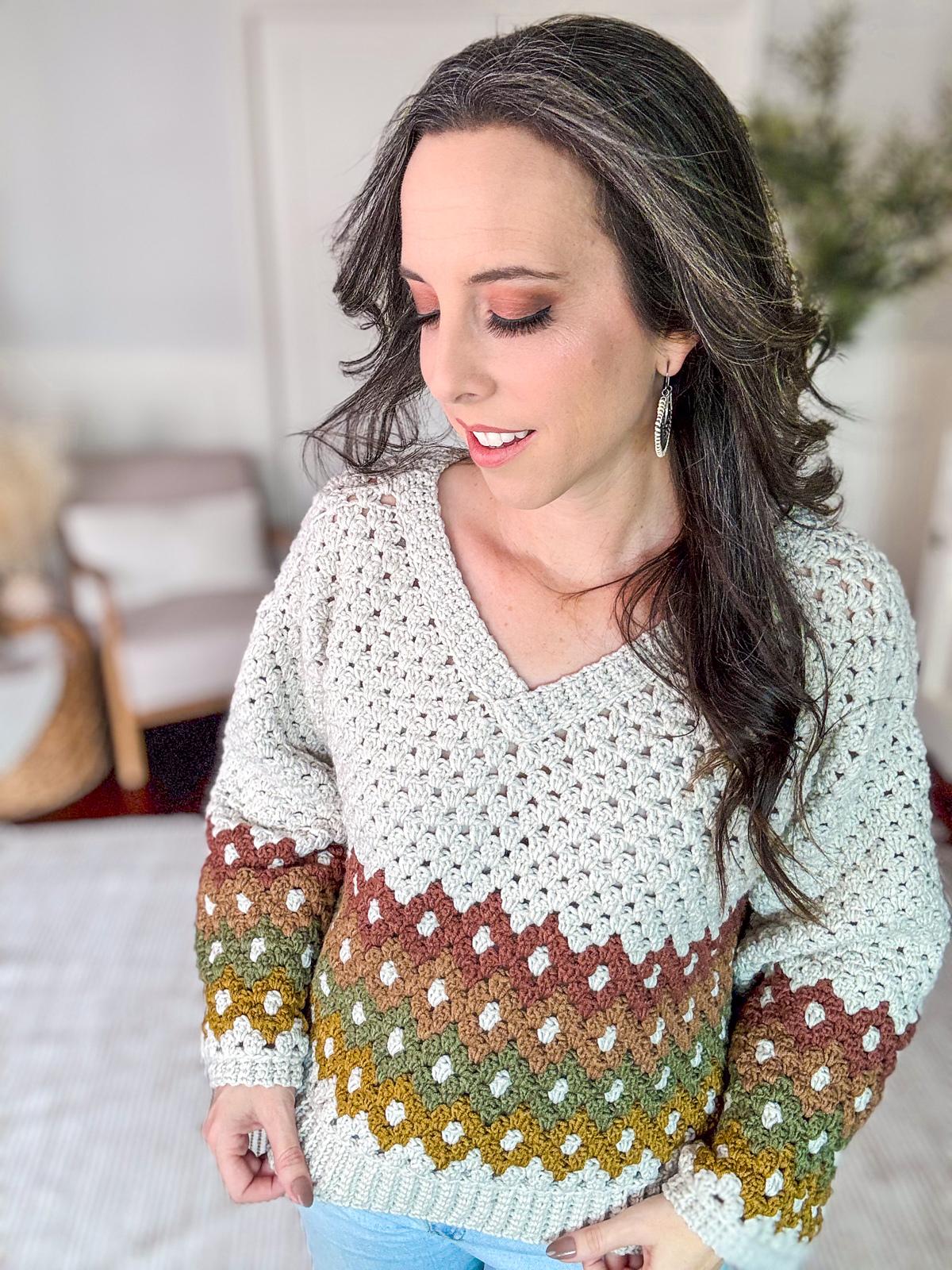 Shades of Diamonds Pullover