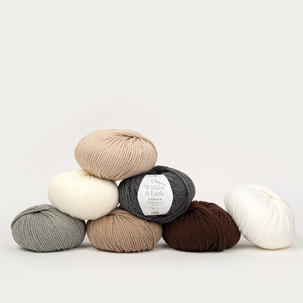 Willow & Lark Strath Yarn - Wool Chunky