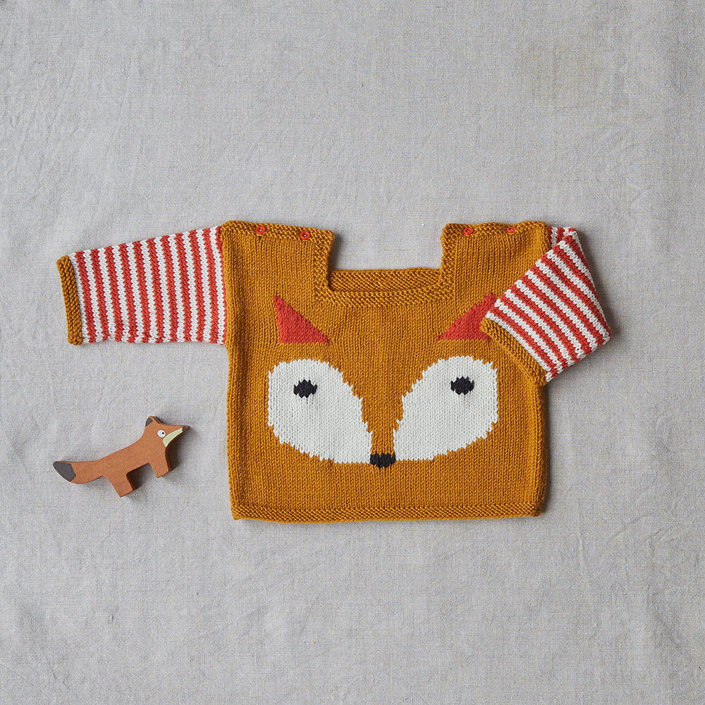 Debbie Bliss Foxtastic Layette Set Knitting Pattern