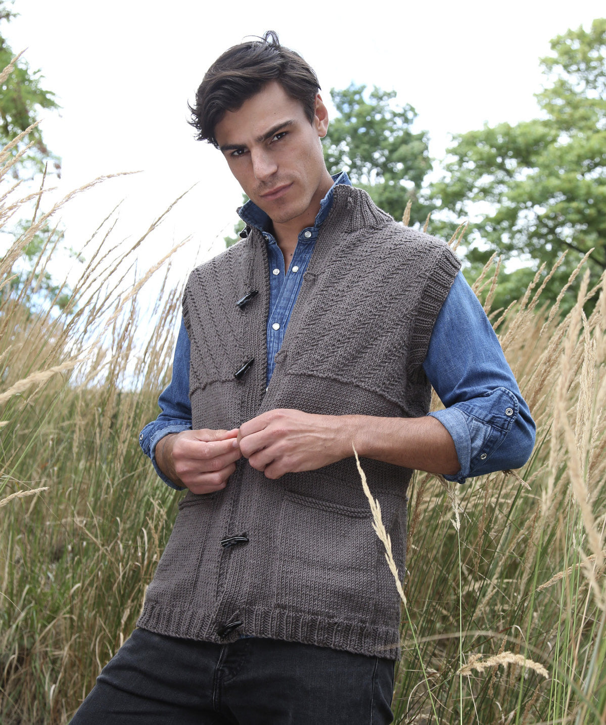MillaMia Anders Gilet Knitting Pattern