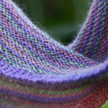 Coquina Shawl Wrap Knitting Pattern
