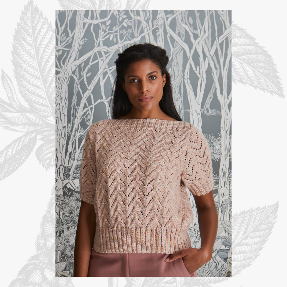 Willow & Lark Megan Boat Neck Jumper Knitting Pattern