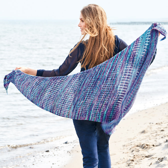 Lana Grossa Shawl Wrap Knitting Pattern