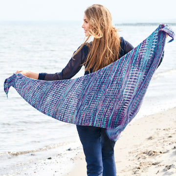 Lana Grossa Shawl Wrap Knitting Pattern