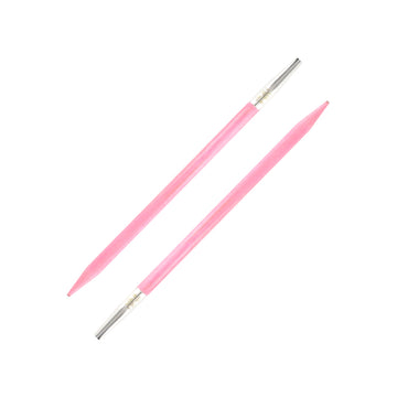 Lykke Blush 5" Interchangeable Needles Starter Set in Fuchsia Color