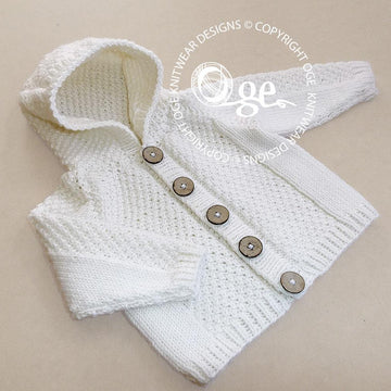 Baby Cardigan with Hood - P062