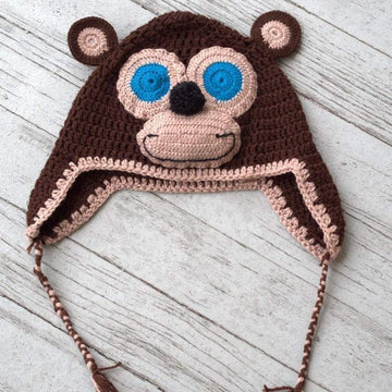 Crochet Monkey Hat Pattern